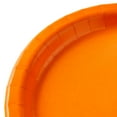 thumbnail image 4 of (6 pack) Disposable Paper Plates, 9", Tangerine, 20 Pieces, by Way To Celebrate, 4 of 5