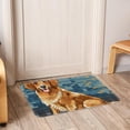 thumbnail image 6 of Dog Polyester Non-Slip Machine Washable Chair Mats Floor Mat Area Rug Set, 6 of 6