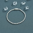 thumbnail image 4 of Moissanite Tennis Bracelets for Women 925 Sterling Silver Chain Bracelet D Color VVS1 Clarity Diamond Tennis Bracelets for Women Jewelry 16-21CM, 4 of 11
