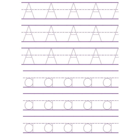 Oppgavebok for å spore ABC-bokstaver for barn: lære å skrive alfabetet. Håndskrift aktivitetsbok for førskolebarn, barne, (Paperback)
