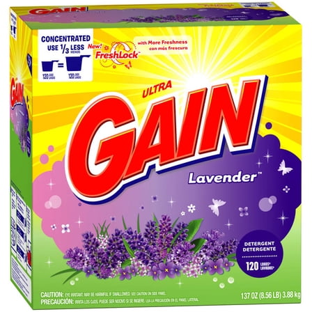 Gain Pwd Ult Lavender 137 Oz