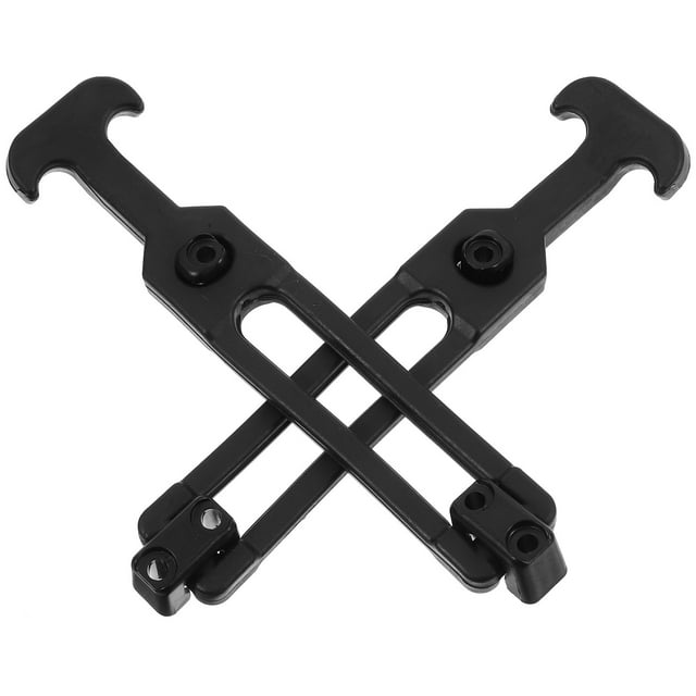 MasteelfCA 2 Pcs Poignée en T en Caoutchouc Poignée Flexible Loquets pour Boîtes à Outils