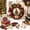 C, variant on 3D Christmas Fabric Wreath DIY Kit, DIY Patchwork Kit with Pattern and Supplies,Handmade Holiday Craft Decoration Set for Beginners Front Door