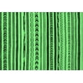 thumbnail image 1 of Ahgly Company Indoor Rectangle Oriental Emerald Green Modern Area Rugs, 8' x 12', 1 of 4
