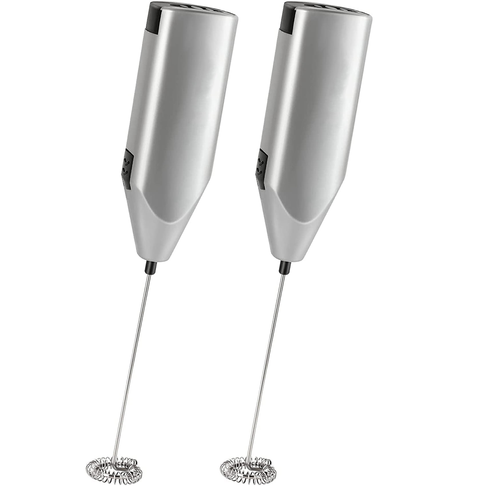 2X Quiet Hand Held Frother Whisk High Powered Mini Blender Electric
