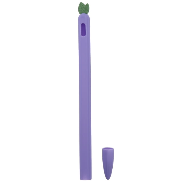EeaseCA Housse de Stylet Carotte en Silicone Protectrice Compatible pour Apple Pencil 2