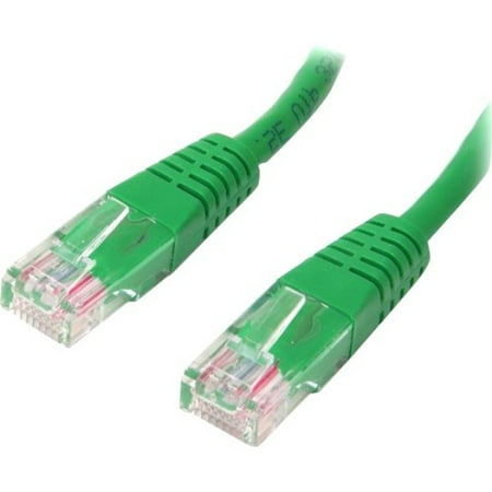 - StarTech 3 ft Green Molded Cat5e UTP Patch Cable M45PATCH3GN