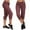 Wine, variant on Yanlir Clearance Capri Pants for Women's Summer Yoga Pants Loose Soft Drawstring Workout Sweatpants Outdoor Athletic Causal Knee Length Pants with Pockets(Wine,S)