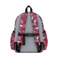 thumbnail image 3 of Football and Trophy Red Pattern Cute School Backpack with Padded Back and Adjustable Shoulder Straps 13.4"x11"x4.7", 3 of 5