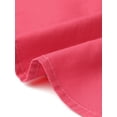 thumbnail image 5 of INSPIRE CHIC Women's Button Down Shirt Dress Notch Lapel Short Sleeve Belted Work Dresses L Watermelon Red, 5 of 5