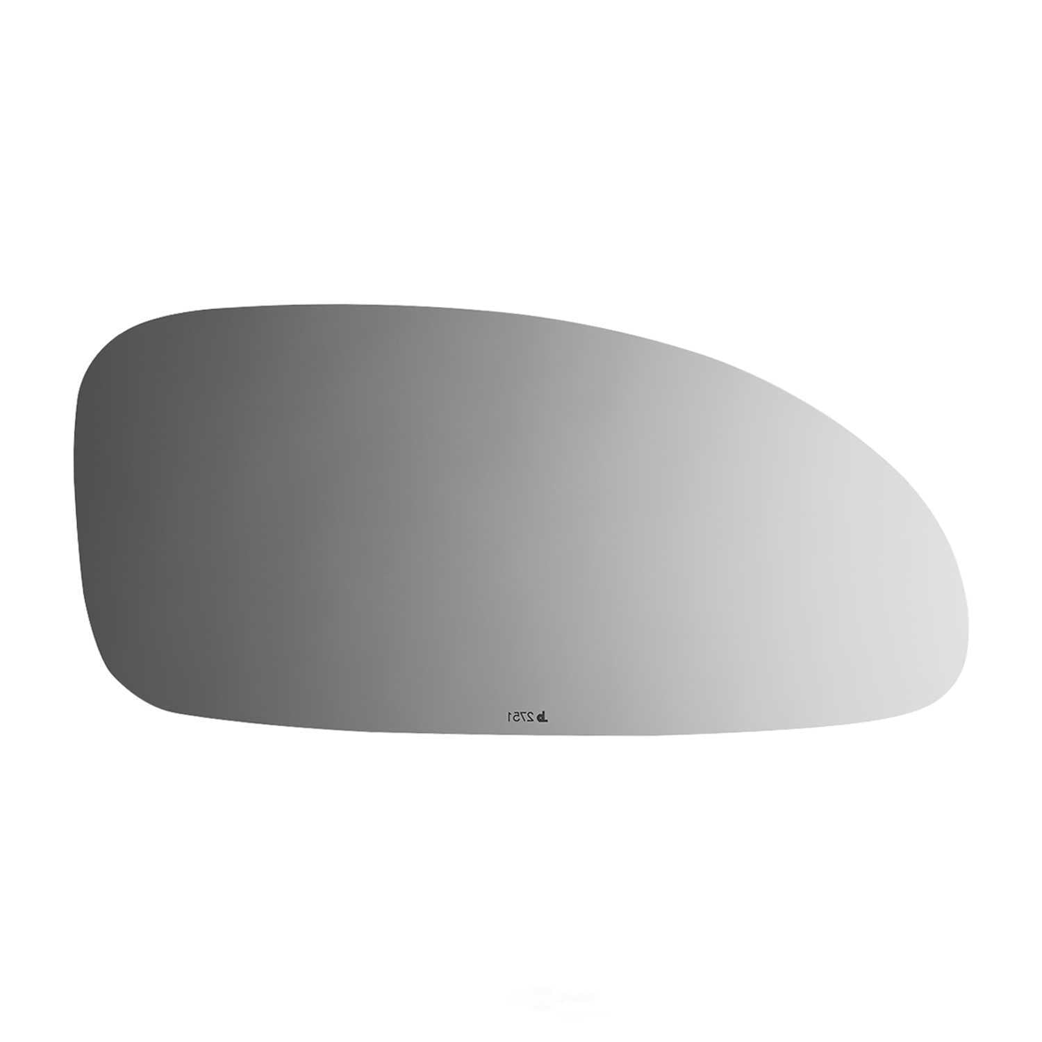 Burco Side View Mirror Replacement Glass - Clear Glass - 2751