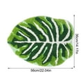 thumbnail image 3 of Qianduo Mats,Bath Mat for Bathroom Green Boho Bathroom Rugs Non Slip Cute Leaves Small Bath Rug Soft Absorbent Washable Carpet for Tub Shower Doormat Decor, 3 of 6