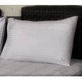 thumbnail image 2 of Just Linen 300 TC 100% Cotton Sateen, Solid Striped, Value Pack of 4 Queen Pillow Cases, 2 of 2