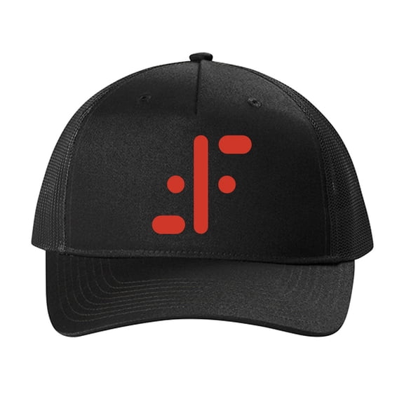 V - Visitors Logo 5 Panel Printed Trucker Cap