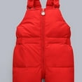 thumbnail image 4 of Abrigo De Invierno Para Niños Pequeños, Niños, Niñas, Bebé, Estampado De Lunares, Chaqueta Gruesa, Pantalones Con Correa, Traje De Dos Piezas Odeerbi LM103-2529, 4 of 5
