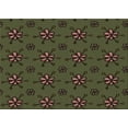 thumbnail image 1 of Ahgly Company Machine Washable Indoor Rectangle Transitional Oak Brown Area Rugs, 4' x 6', 1 of 7
