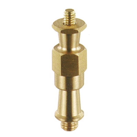 Promaster 5577 Double Brass Stud 1/4-20 male to 3/8 male