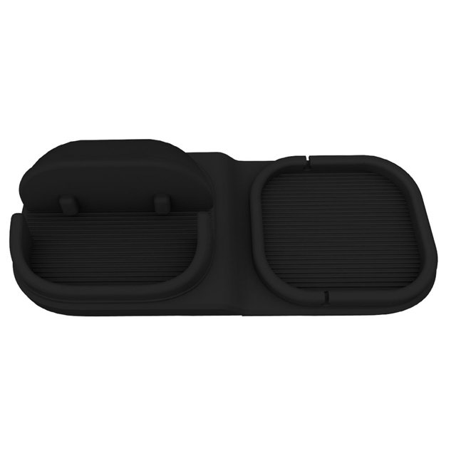 Tablero de instrumentos del coche Soporte para teléfono Soporte para tablero Tablero Teléfono móvil Antideslizante Soporte para soporte de silicona Estera Inevent EL2394-00B