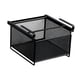 thumbnail image 5 of Cesta extraíble de metal para armario, organizador bajo el mueble para sujetadores, calcetines, corbatas y cinturones Negro, 5 of 9