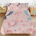 thumbnail image 2 of Ocean Cute Mermaid Bedding Set with Zipper Closure for Girls & Boys, 2 of 6