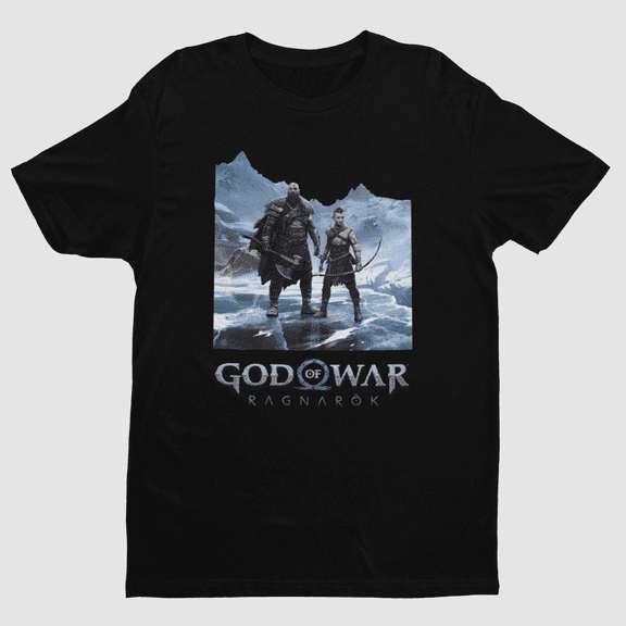 God of War Ragnarok Premium T Shirt | Kratos and Atreus Art |Gifts for Gamers