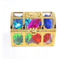 thumbnail image 1 of Diving Gem Pool Toy Colorful 6 Big Diamond Set with Treasure Pirate Box Summer Swimming Gem Diving Teaching Toy Sinking Gem Pool Toy, 1 of 7