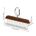 thumbnail image 2 of WIFKLSIIPG Functional Windproof Sock Clip Clothesline with 10 Clips Portable Folding Sock Rack Underwear Clothesline Rack Balcony Travel Versatile Clothes Clip, 2 of 5