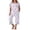 Purple Flower Branches, variant on Ekouaer Women's Capri Pajama Sets Floral Print Short Sleeve Sleepwear Top and Capri Pants 2 Piece Loungewear with Pockets