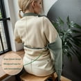 thumbnail image 2 of ICOPUCA Muslin nursing cover green, 2 of 4