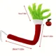 thumbnail image 4 of Adornos navideños de elfo peludo, monstruo verde, adornos navideños de ladrón, brazo de peluche de elfo Grinch para adorno de árbol de Navidad, 4 of 6