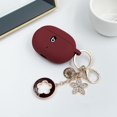 thumbnail image 2 of Koujaon Competible Con Beats Studio Buds Case Funda Protectora De Silicona Con Llavero Para Beats Studio Buds (2023) / Beats Studio Buds (2021) (Borgoña), 2 of 5