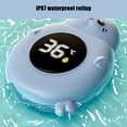 thumbnail image 6 of Lovely Seal Bath Thermograph High Accuracy Temperature Alert IPX7 Water Resist Protections Compact Travel Friendly, 6 of 8