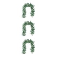 thumbnail image 2 of Guardoinrt Artificial Rattan Garland Decoration For Any Occasion ABS Eucalyptus Garland Easy Care Widely Application 2m 3Set, 2 of 6