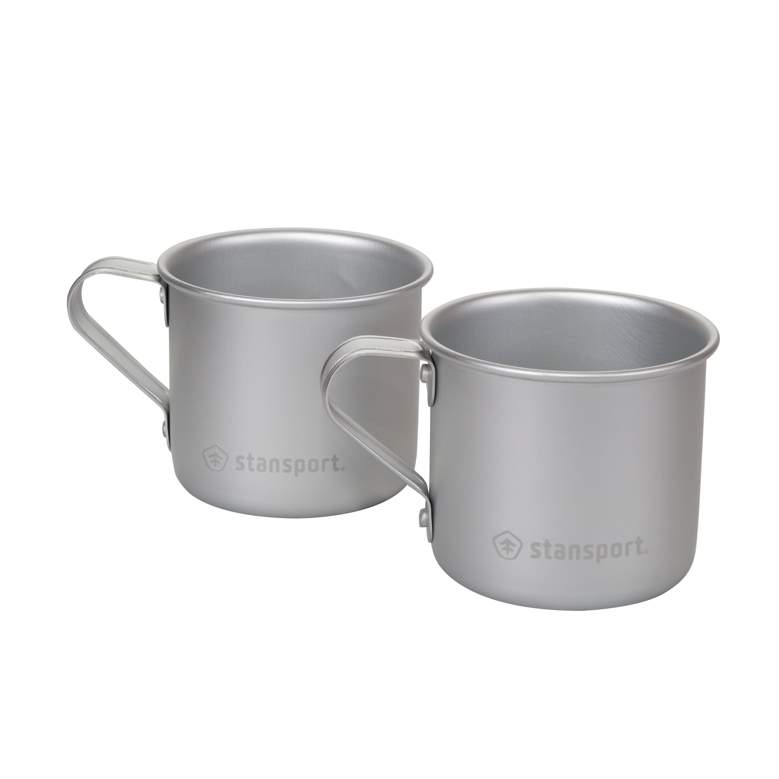 Stansport 239200 12 Ounce Aluminum Drink Cups 2 Pack