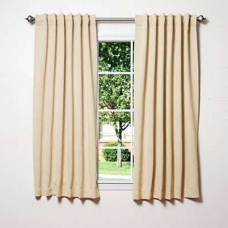thermal insulated blackout curtain walmart