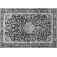 thumbnail image 1 of Ahgly Company Indoor Rectangle Medallion Gray Traditional Area Rugs, 4' x 6', 1 of 1