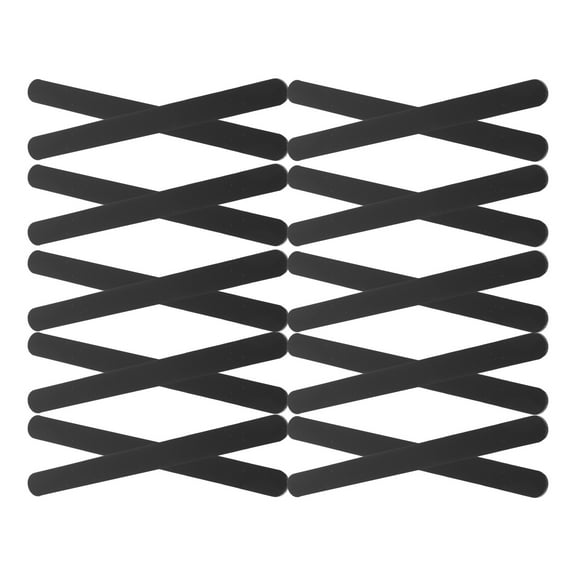 ELAYARD Acrylic Popsicle Sticks Reusable for Homemade Desserts in Kitchen 20Pcs