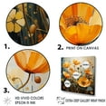 thumbnail image 3 of Designart "Moments Of Vivid Yellow Poppies I" Poppies Floater Framed Canvas Wall Art, 3 of 5