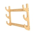 thumbnail image 3 of Wall Mounted Display Rack Bow Holder Wooden Space Saving Design for Home Office Retail Store Use, 3 of 8