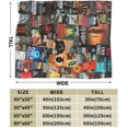 thumbnail image 4 of The Full Collection of Stephen King Books Flannel Blanket Lightweight Cozy Bed Blankets Soft Throw Blanket Fit Couch Sofa Suitable for All Season60 X80, 4 of 6