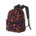 thumbnail image 2 of Lsque Autumnal Forest Classic Casual Backpack - Large Capacity Water-Resistant Backpack for School, Work, Travel, and Outdoor Activities, 2 of 8