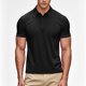thumbnail image 4 of mfyjkho Tops Para Mujer, Camisa Deportiva Lisa Con Solapa Seca Para Mujer, Ropa De Trabajo De Manga Corta Para Hombre Y Mujer, Tops/Camisas Tops Y Blusas Para Mujer M, 4 of 8