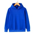 thumbnail image 1 of Sudaderas con capucha de moda para niños, primavera otoño 2021, sudaderas con capucha informales para niñas, sudaderas con capucha de Color sólido para niños, sudaderas, Tops New14T Gao Jinjia LED, 1 of 2