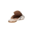 thumbnail image 5 of Vince Camuto Lenja Taupe Multi Leather Flat Embellished Woven Slip On Slide Mules (Taupe Multi, 7.5), 5 of 6