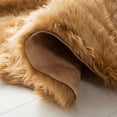 thumbnail image 6 of SAFAVIEH Faux Sheep Skin Collection FSS115E Camel Rug, 6 of 7