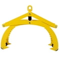 thumbnail image 6 of Olurrisa Automatic Grip and Release Log Tongs, 360° Swivel Lifting Tongs with 4 Claws 25" Open, 3300 LBS Load Capacity, Fit For Forklift, ATV, Tractor and so on. Yellow Color, 6 of 9