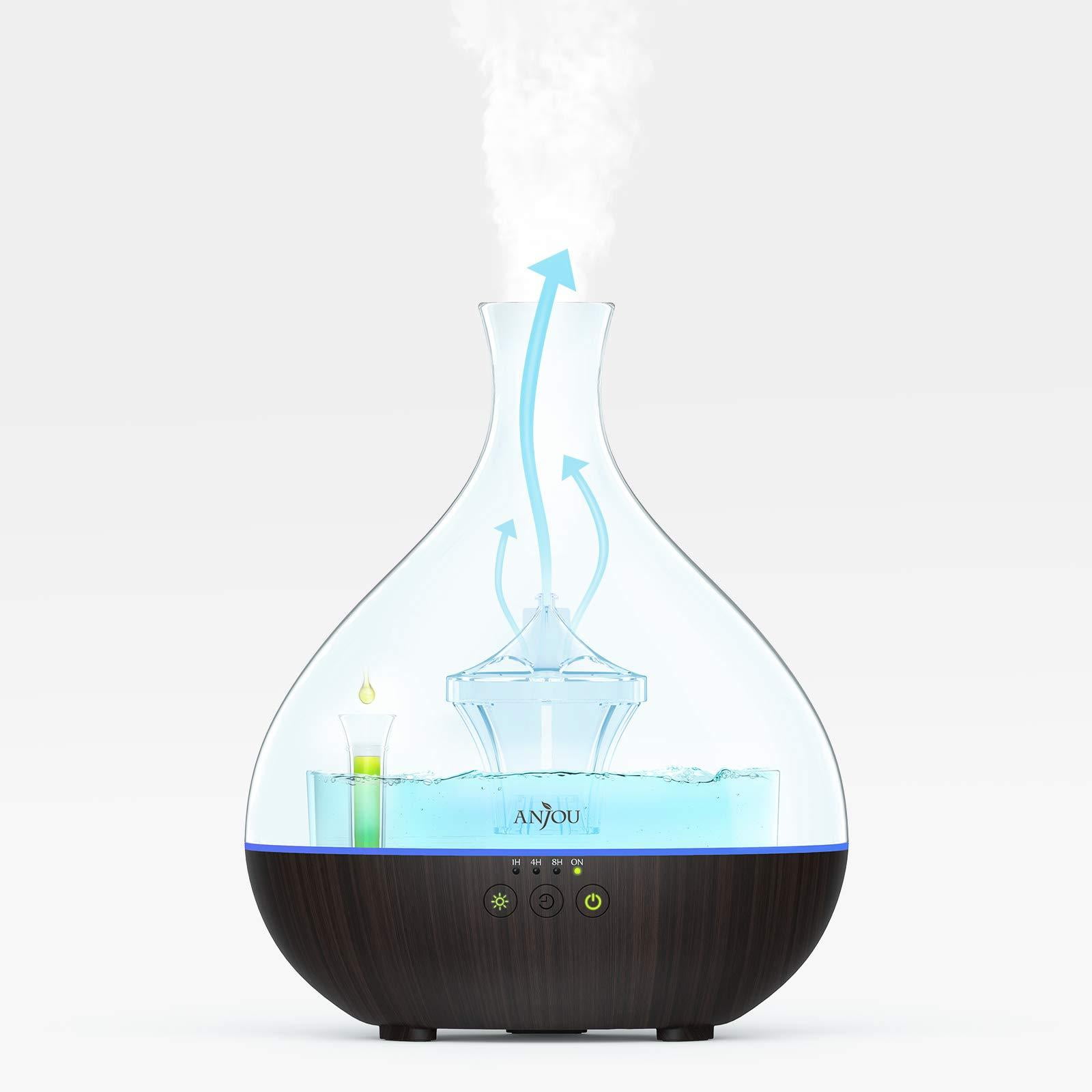 Essential Oil Diffuser, One Fill for 12hrs Consistent Scent ...