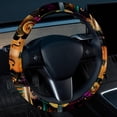 thumbnail image 2 of Musical Instrument 14.5 Inch Printing PVC Leather Car Wheel Cover Steering Wheel Covers Auto Accessories, 2 of 6