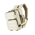 thumbnail image 4 of Mochila de camping de 9 l, informal, de gran capacidad, para gimnasio, para senderismo, viajes y deportes Beige, 4 of 8