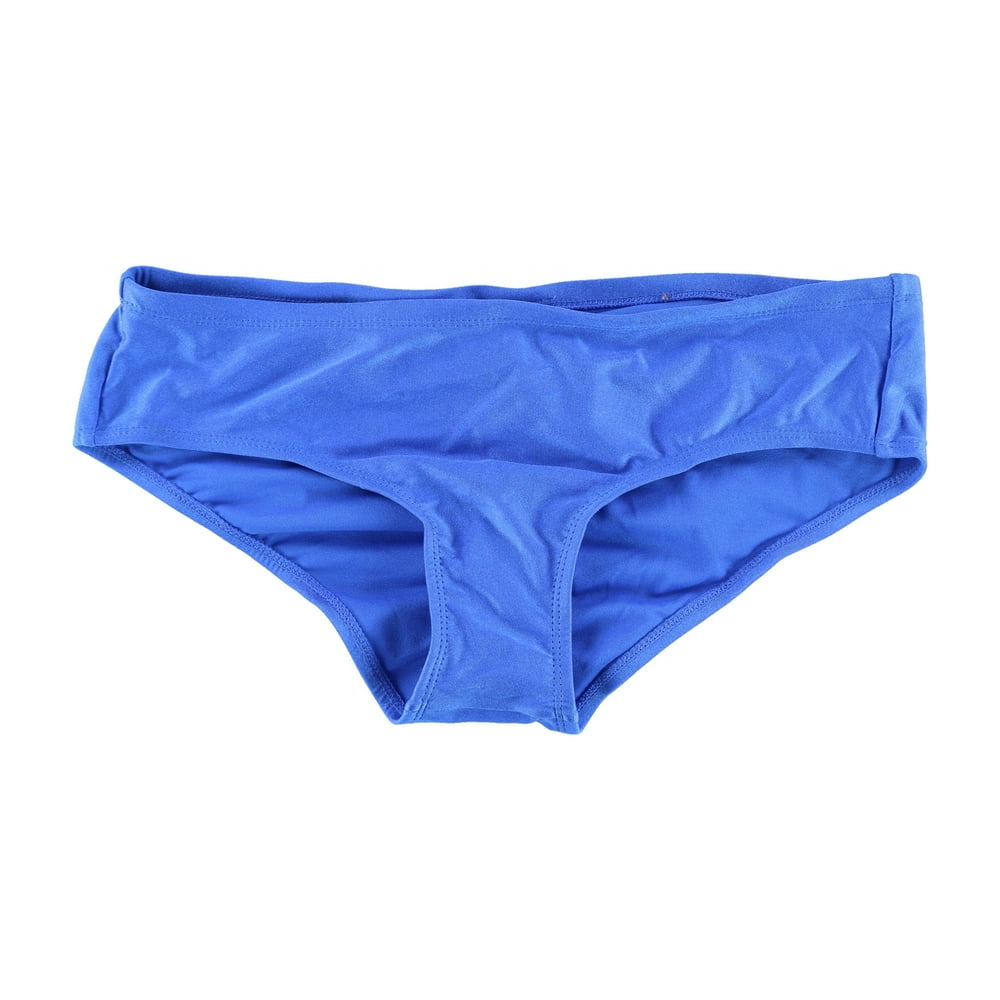 Raisins Raisins Womens Ruched Kaiya Bikini Swim Bottom, Blue, Medium